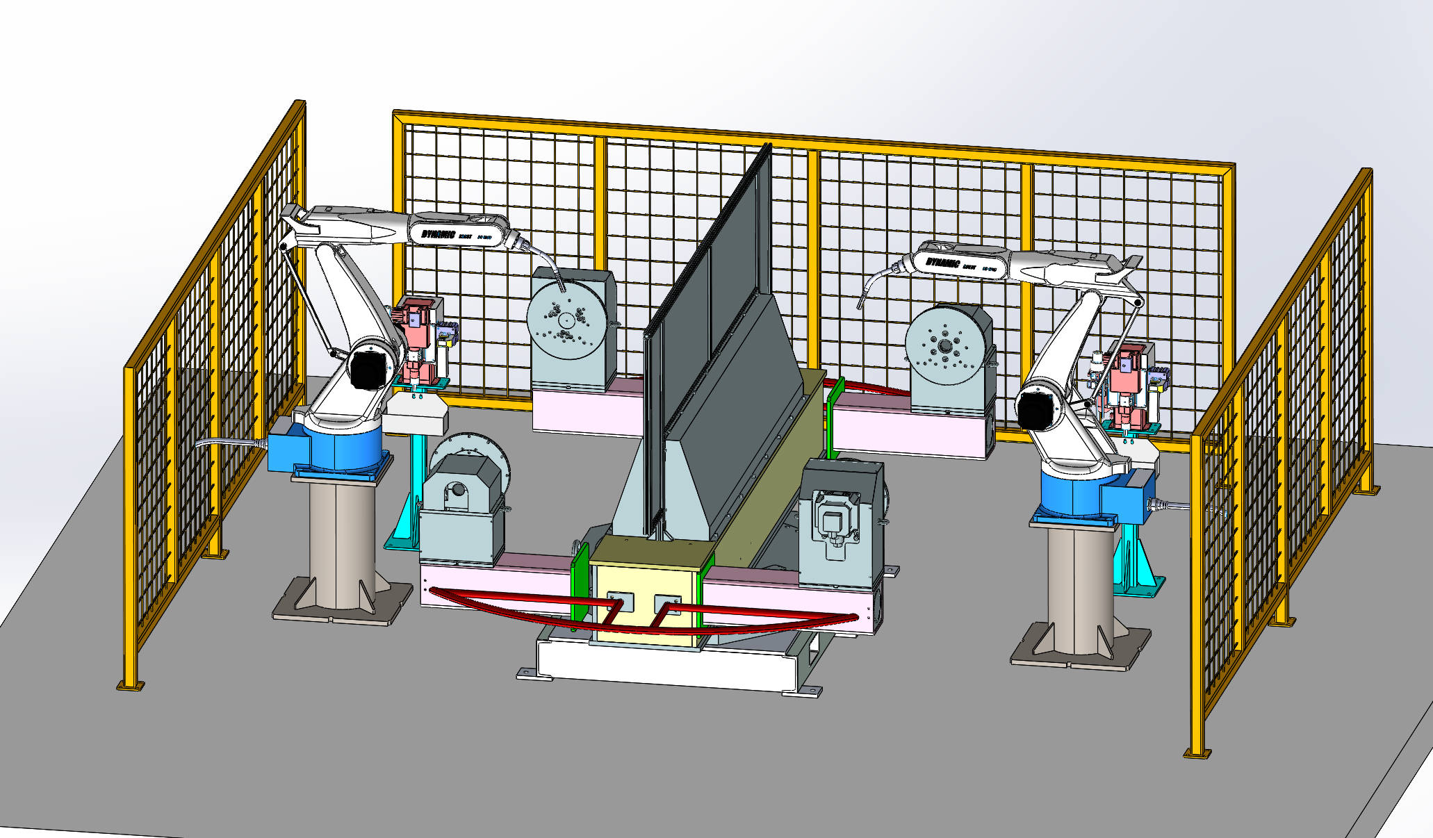 robot positioner Robot station